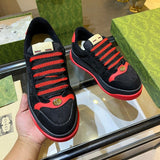 Gucci fresh white-and-black luxury sneakers view 9 minimalist modern build