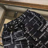 Side profile of Givenchy luxury clothing with signature branding
