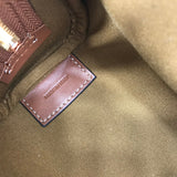 Side profile of signature classic women's handbag – women's everyday handbag