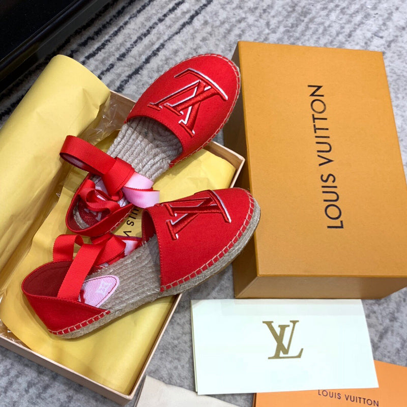 Louis Vuitton designer shoes full view