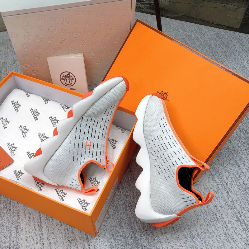 Hermes shoes Style 327 - editorial style shot