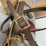 Close-up detail of signature everyday-luxe women's handbag – women's luxury handbag