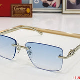 Front view of Cartier unisex sunglasses