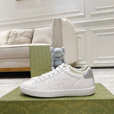 Gucci crisp white luxury sneakers view 9 everyday casual design