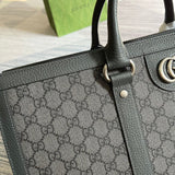 Back view of sleek classic women's handbag – women's designer-style accessory