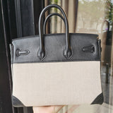 Close-up detail of sleek bag design