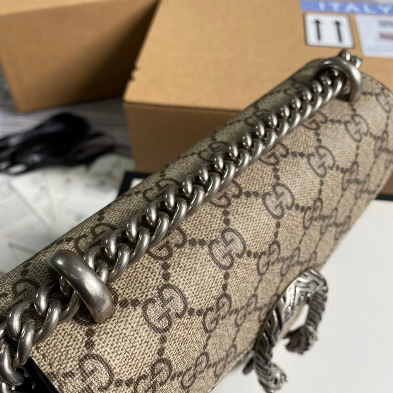 Back view of premium chic women's handbag – women's statement bag