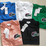Back view of Lacoste luxury clothing with tailored silhouette