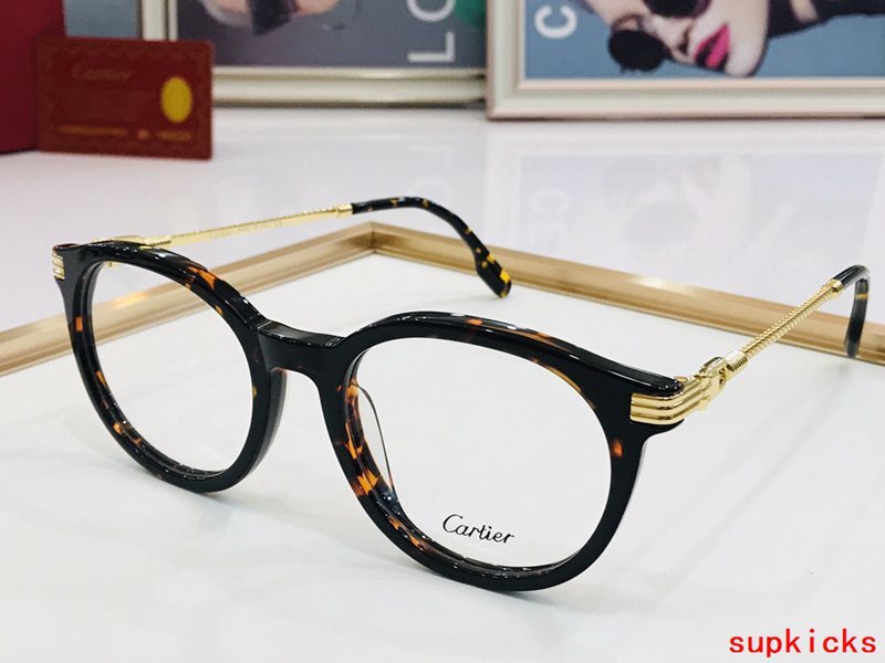 Full view of Cartier unisex sunglasses