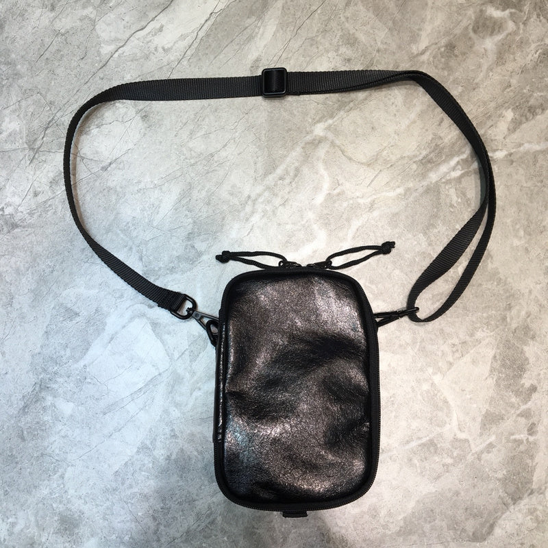 Bold Faux Leather Handbag - Understated Luxury Look | Women's Everyday Carry Handbag #178 - close-up detail shot (image 3) of designer-inspired handbag