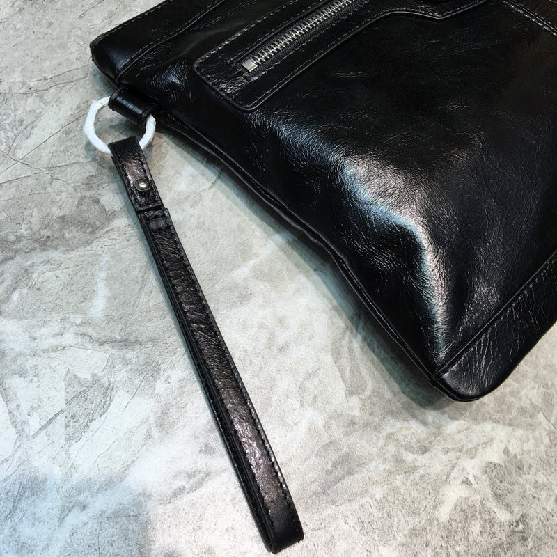 Elegant Faux Leather Handbag - Polished Finish | Women's Statement Accessory #191 - styled full view (image 7) of designer-inspired handbag