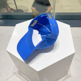Angled view of Burberry unisex cap