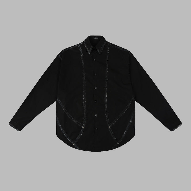 Balenciaga t-shirt front view — premium authentic designer style