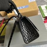 Statement Vegan Leather Handbag - Chic Everyday Appeal | Women's Statement Accessory #291 - back view (image 4) of designer-inspired handbag