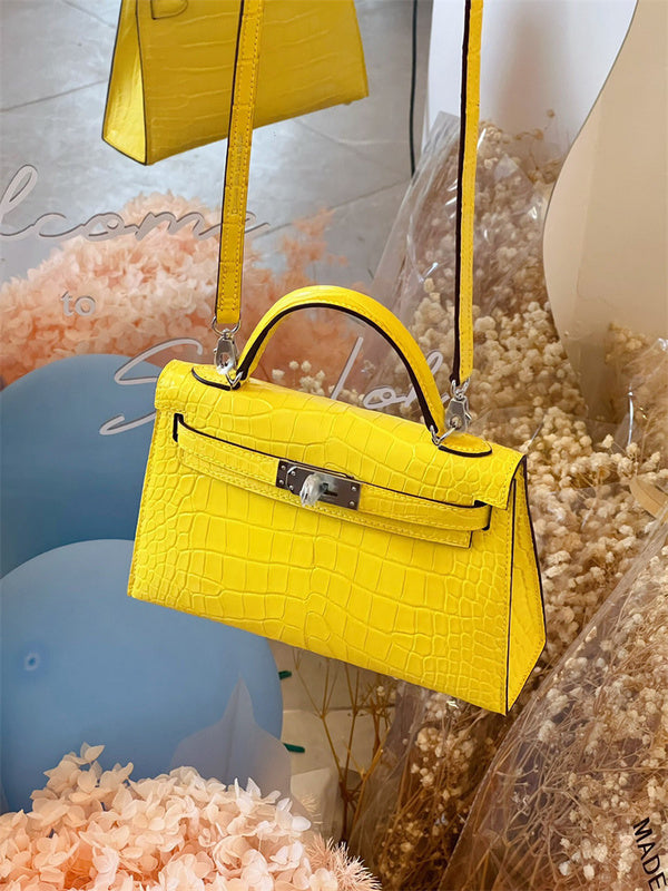  Curated carryall bag carried on shoulder