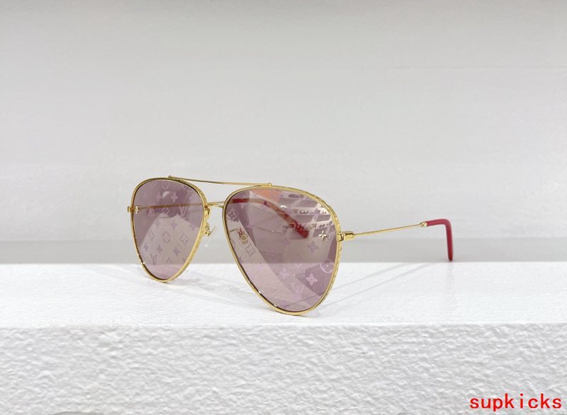 Front view of Louis Vuitton unisex sunglasses