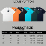 Side profile of Louis Vuitton cotton t-shirt with tailored silhouette