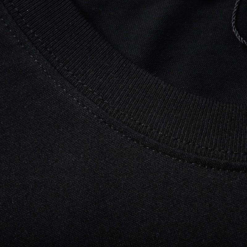 Back view of Polo cotton polo shirt with signature branding
