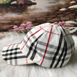 Front view of Burberry unisex cap