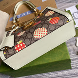 Back view of everyday-luxe refined women's handbag – women's luxury accessory