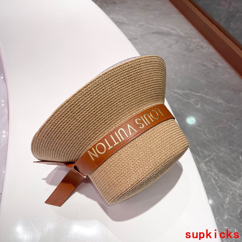 Close-up detail view of Louis Vuitton unisex cap
