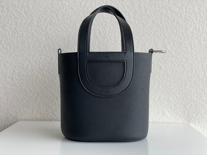 Close-up detail of timeless bag design