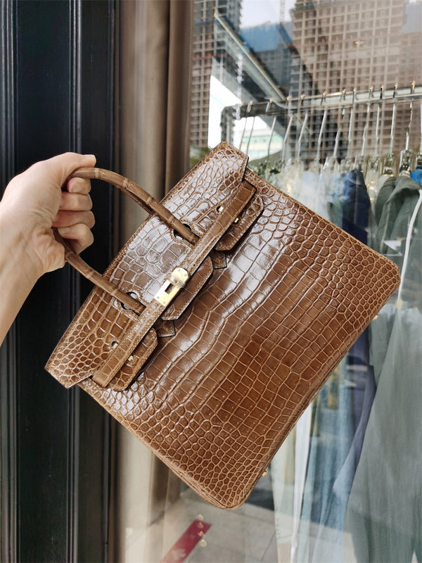 Tailored handbag styled for everyday wear