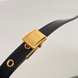 Styled lifestyle shot of premium sleek women's handbag – women's luxury accessory