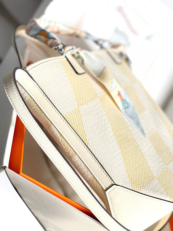 Close-up detail of timeless bag design