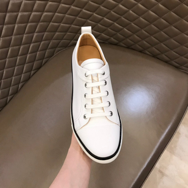 Hermès Tan Chunky Platform Sneakers - Back View