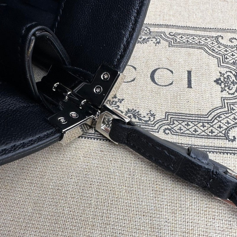 Top view of statement refined women's handbag – women's luxury handbag
