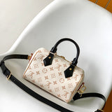  Modern shopper bag carried on shoulder