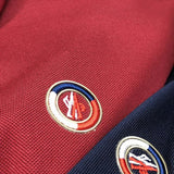 Back view of Moncler luxury clothing with relaxed-fit cut