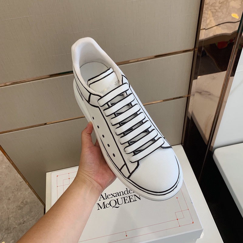 Alexander McQueen shoes Style 325 - logo and branding close-up