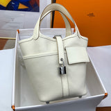 Interior view of elegant premium bag