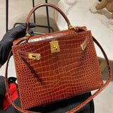 Interior view of chic premium bag