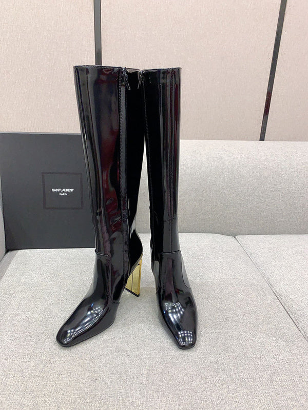 Saint Laurent shoes front view designer style