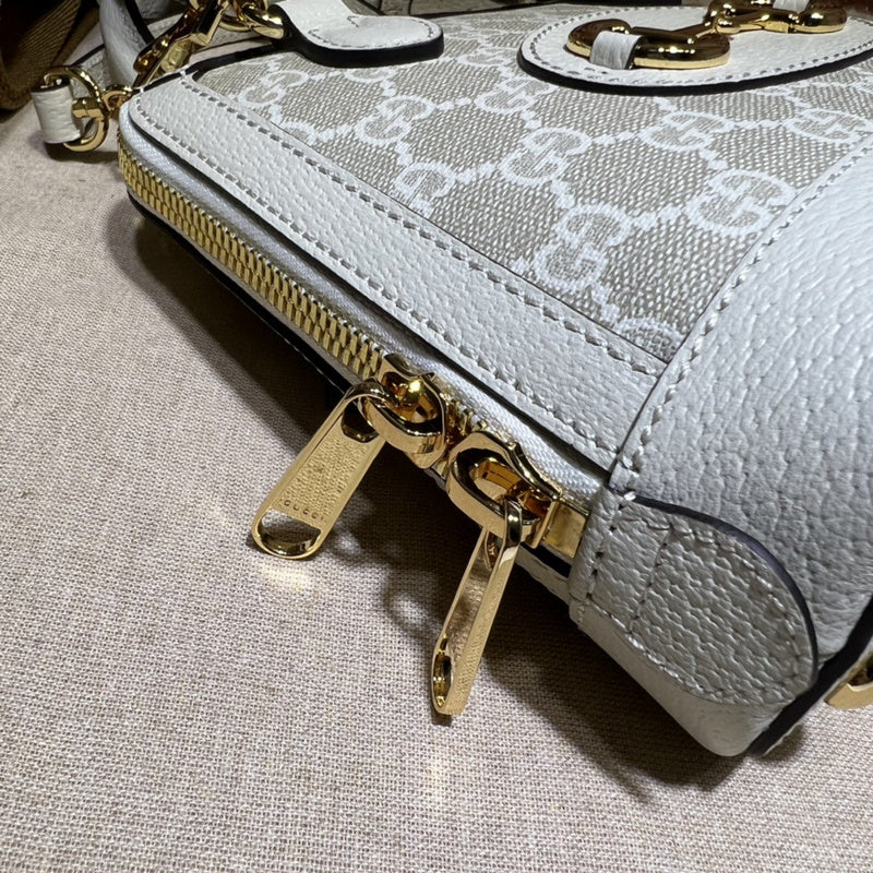 Front view of everyday-luxe structured women's handbag – women's luxury handbag