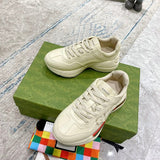 Gucci muted earth tones luxury sneakers view 5 cushioned comfort fit