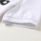 Back view of Polo cotton polo shirt with logo-detail design