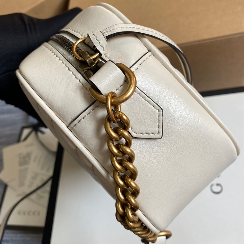 Top view of premium statement women's handbag – women's designer-style accessory