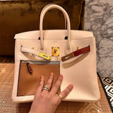  elegant tote bag styled with outfit