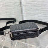 Handle and strap detail of polished sleek women's handbag – women's designer-style accessory