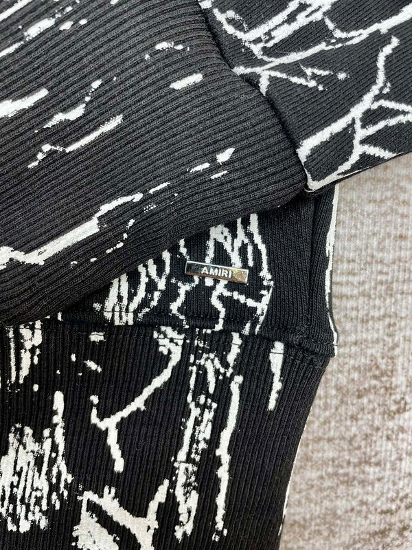 Amiri designer hoodie full view