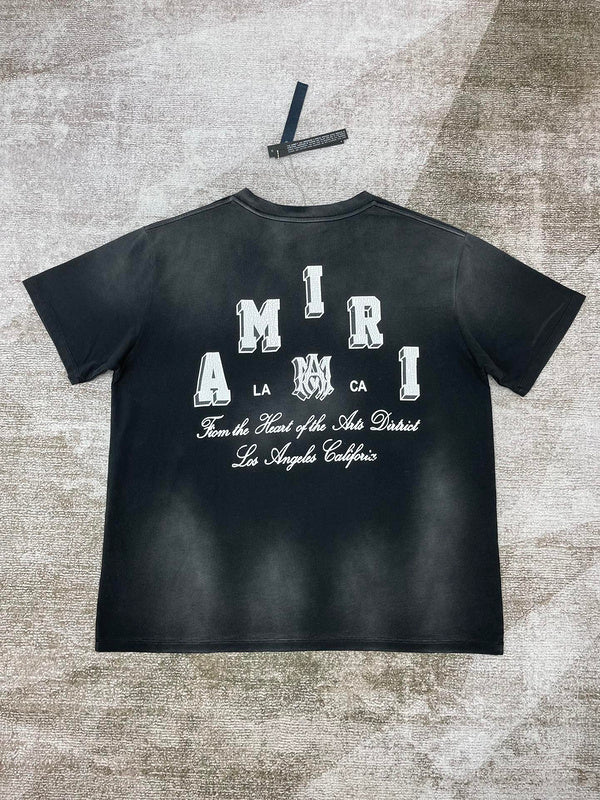 Amiri t-shirt back view — premium authentic designer style