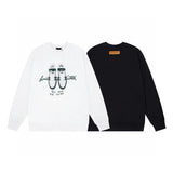 Back view of Louis Vuitton luxury clothing with relaxed-fit cut