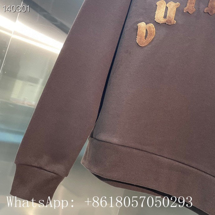 Side profile of Louis Vuitton luxury clothing with runway-inspired design