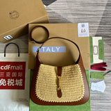Close-up detail of fluid bag design