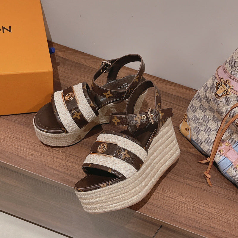 Louis Vuitton shoes Style 356 - angled studio shot