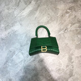 Refined Vegan Leather Handbag - Refined Silhouette | Women's Premium Handbag #861 - close-up detail shot (image 3) of designer-inspired handbag